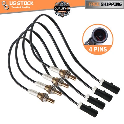 4Pcs Oxygen O2 Sensor ZZC318861 for Ford E-250 Lincoln Town Car Mazda B4000 Foto 1 de 4