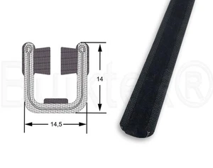 Bulktex Fensterlaufschiene Fensterführung Oldtimer Laufschiene Neu ab 1Meter YS - Bild 1 von 2