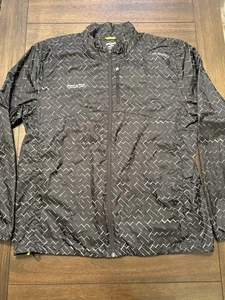 Brooks Rock n Roll Marathon Series Jacke Herren XL Reflektierend Running Windbreaker - Bild 1 von 9