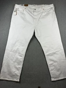 Polo Ralph Lauren Jeans Uomo 48x30 Bianco Hampton Relaxed Dritto Basso Elasticizzato - Foto 1 di 11