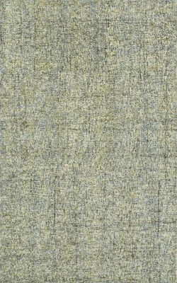 2x3 Dalyn Blue Solid Wool Monochrome Single-Color Door Mat CS5 - Aprx 2' x 3' - Image 1 of 2