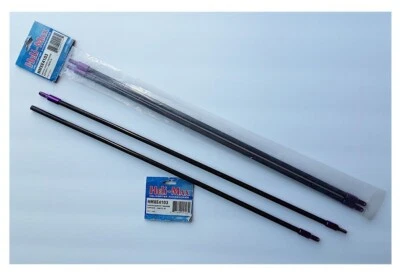 2-pairs Vintage RC Helicopter Heli-Max Carbon Graphite Tail Boom Kinetic 50 *NEW - Image 1 of 3