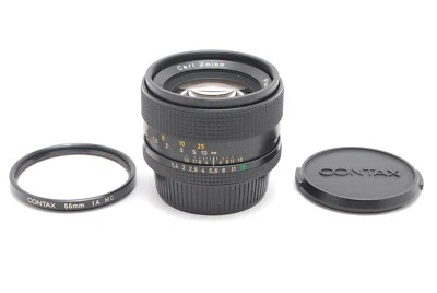 【EXC＋５】Contax Carl Zeiss Planar T* 50mm f1.4 MMJ MF Lens for C/Y from JAPAN - Image 1 of 4