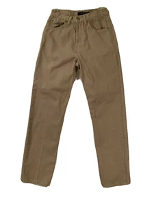 Pantalones de mezclilla Calvin Klein para hombre 29x32 de fácil ajuste pierna recta caqui marrones bronceados - Imagen 1 de 9