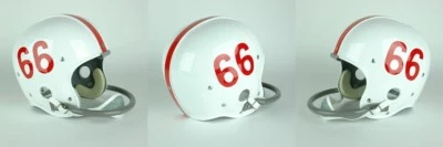 NEBRASKA CORNHUSKERS 1966 Vintage Riddell RK Suspension Football Helmet - Image 1 of 4