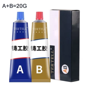 High Temperature Metal Repair Glue AB Glue Strong Cold Welding Glue Magic Plasti - Picture 1 of 12