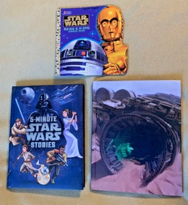 Star Wars Ex-Library 4 book bundle: 5-Minute Stories, Force Awakens, Droid Duo + - Picture 1 of 3
