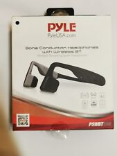 Pyle PSWBT550 Bone Conduction Wireless Bluetooth Stereo Sports Headphone Black