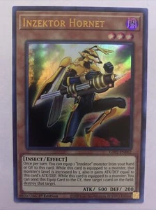 YuGiOh Hornet Inzektor - GFP2-EN062 - Ultra Rara - 1° Edizione Near Mint - Foto 1 di 1
