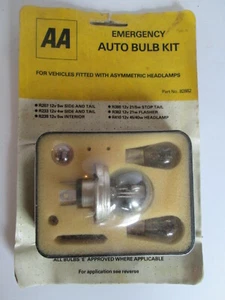 Kit de bombillas AA 1970-80. Bombillas de vehículo. Asociación de automóviles. Rac. - Imagen 1 de 4