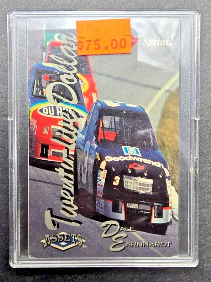 Dale Earnhardt 1995 Classic Assets Twenty Five Dollar Phone Card (577/808) $75 - Image 1 of 4