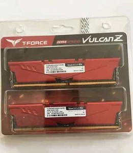 16 GB DDR4 3200 (8 GBX2) Team T-force vulcan z tlzrd48g3200hc16cbk - Imagen 1 de 2