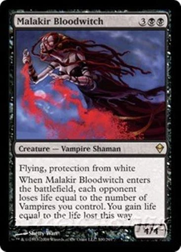 MTG - MALAKIR BLOODWITCH - Zendikar(R) - Image 1 of 1