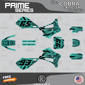 Graphics Kit for Cobra CX-50 SR (2012-2020) CX50 SR Prime - TEAL - Picture 1 of 6