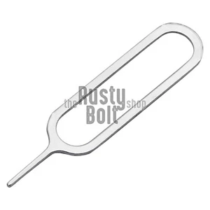 Sim Card Tray Ejector Removal Key Pin Tool Apple iPhone Samsung Galaxy Phone NEW - Picture 1 of 1