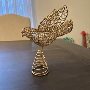 Anthropologie Home Anthropologie Wire Dove Tree Topper | Nordstrom Unused - Picture 1 of 7