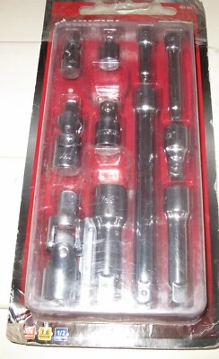 Husky 1/4, 3/8, and 1/2 in. Drive Master Accessory Set (11-Piece) NEW  769 101 - Image 1 of 2