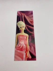Brand New Pink Glam Gown Silkstone Barbie 2" by 6" Bookmark - Picture 1 of 2