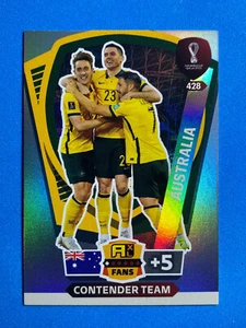 Panini Adrenalyn World Cup Qatar 2022 n.428 Contender Team (Australia) ⚪🔴 - Imagen 1 de 1