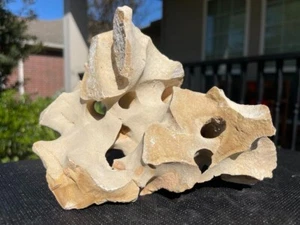 HOLEY ROCK AQUARIUM DECORATION FISH TERRARIUM PET SUPPLY ART GARDEN AQUASCAPING - Picture 1 of 5