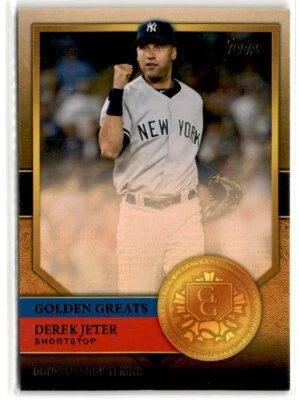 2012 Topps Golden Greats Derek Jeter New York Yankees #GG-28 - Image 1 of 2