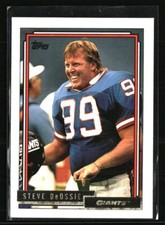 Steve De Ossie 1992 Topps Gold #732 Football Card