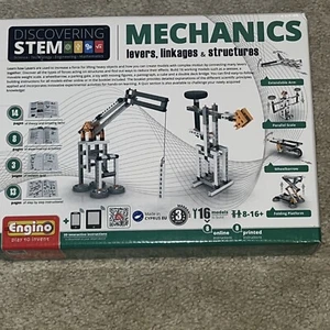 Engino Discovering Stem Mechanics Levers Linkages & Structures Building Kit New - Picture 1 of 2