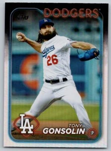 2024 Topps #87 Tony Gonsolin Los Angeles Dodgers - Picture 1 of 2