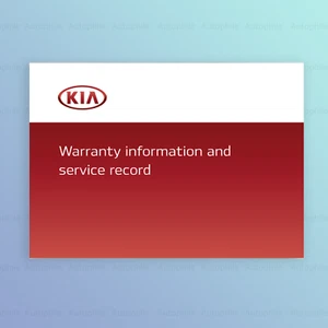 Kia Service History Book Blank 2002-2025 - Picture 1 of 3