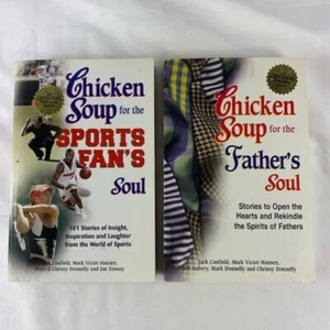Chicken Soup for the Sports Fan Soul books and Father's Soul Lot of 2 Paperbacks - Bild 1 von 16