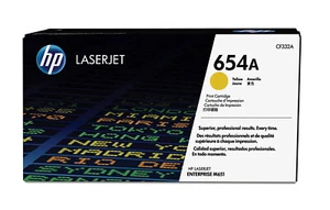 Toner jaune original HP CF332A 654A M651N article de série A boîte noire - Photo 1/1