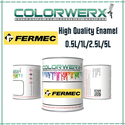 Fermec Yellow/Grey Paint – High Quality Enamel – Spray or Brush 0.5L-5L