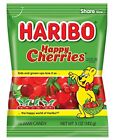 HARIBO Gummi Candy Happy Cherries 5 oz Bag Pack of 12