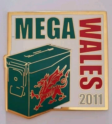 Geocoin - Mega Wales 2011 - Unactivated - Image 1 of 2