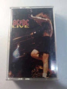AC/DC Live Cassette Tape K7 - Picture 1 of 5