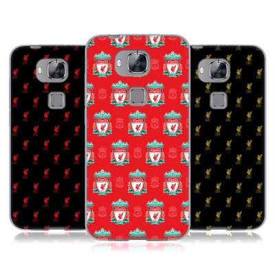 LIVERPOOL FC LFC CREST & LIVER BIRD PATTERNS SOFT GEL CASE FOR HUAWEI PHONES 2 - Image 1 of 4
