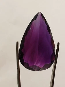 Ametista a forma di pera 100% naturale molto bella. - Foto 1 di 8