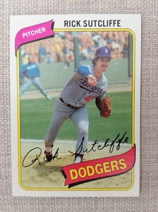 Rick Sutcliffe 1980 Topps 544 Rookie - Bild 1 von 2