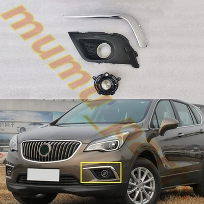 🔥Kits de cubierta de rejilla de luz antiniebla para parachoques delantero izquierdo para Buick Envision 2016-2018 Foto 1 de 4