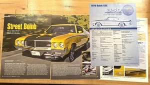 Caché grande de artículos Buick GSX 1970, fotos, especificaciones, 455 recuerdos de etapa 1 - Imagen 1 de 14