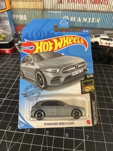 Hot Wheels - HW 2019 Mercedes-Benz A-Class Gray NightBurnerz 194/250 - Picture 1 of 4