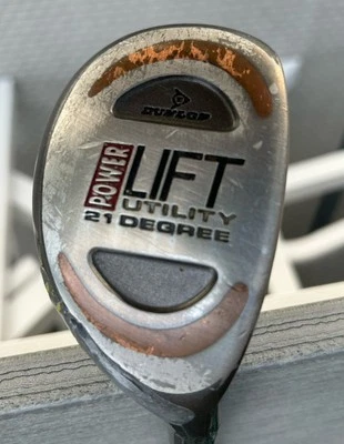 Dunlop power lift utility 21° hybrid RH modulate graphite shaft golf club - Image 1 of 4