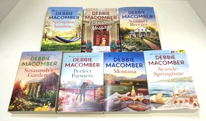 Debbie MaComber Romance Garden Summer Seaside Spring & Xmas 7 Book PB Lot - Picture 1 of 8