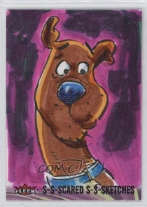 2024 Fleer Scooby Doo S-S-Scared S-S-Sketches Joe Rubinstein Auto Sketch 8s6 - Picture 1 of 3