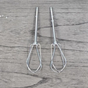 Handmixer Rührbesen Aufsätze für Kitchenaid Edelstahl silber  - Bild 1 von 2