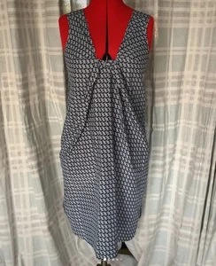 UK 6 (xs) Fahri by Nicole Fahri Silk/Cotton Summer Dress, Very Good Condition - Picture 1 of 6
