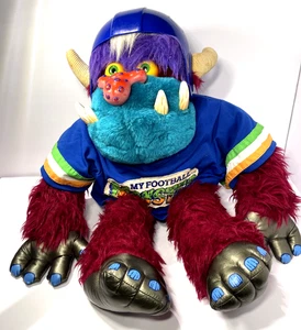 Juego My Football Pet Monster 1986 vintage con casco original coleccionable, raro - Imagen 1 de 11