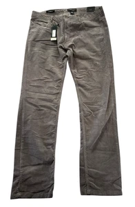 NUEVO Pantalones de pana gris talla 38x32 The Men's Store at Bloomingdales a medida - Imagen 1 de 3