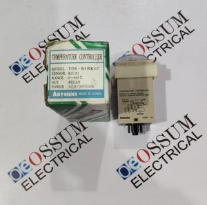 AUTONICS TOS-B4RK4C TEMPERATURE CONTROLLER VOLTAGE 100-240VAC FAST SHIP - Picture 1 of 6