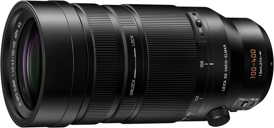 Panasonic LUMIX (H-RSA100400) 100-400mm F4.0-6.3 II ASPH Micro Four Thirds
